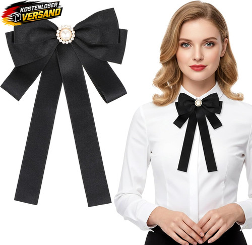 Damen fliege mit perlen - perlen, und