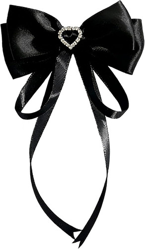Schleifenbrosche mit strass - schleifenbrosche,