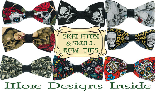 Pre bind bowtie totenkopf - pre-bind,